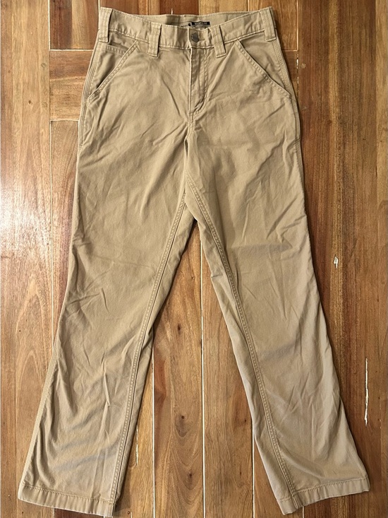 Carhartt Other - Carhartt Rugged Flex Relaxed Fit Canvas Work Pants Tan Khaki BN2291-M 28x32